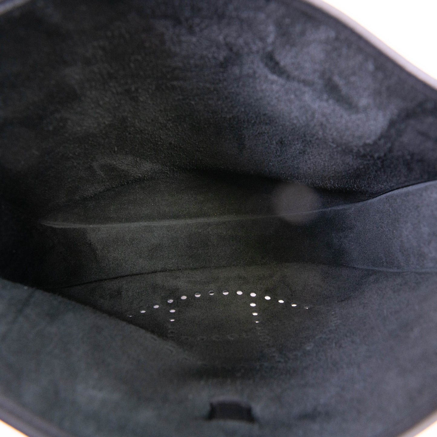 Hermès Black Clemence Evelyne III PM Bag Palladium Hardware
