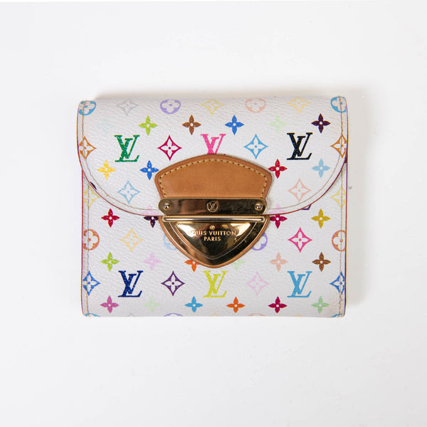 Popular Louis Vuitton multi color monogram wallet