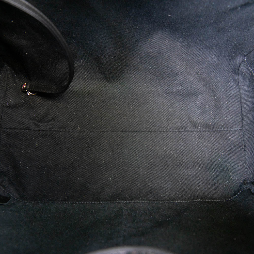 Chanel Black Sequin Canvas Medium Deauville Tote