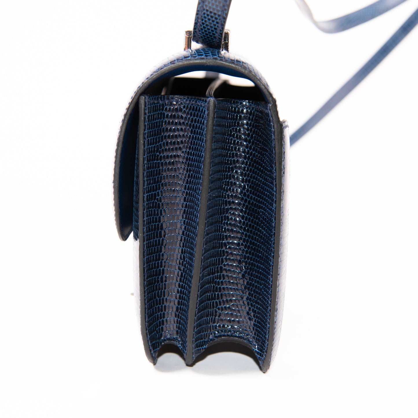 Hermes Bleu de Malte Lizard Constance 18 Palladium Hardware
