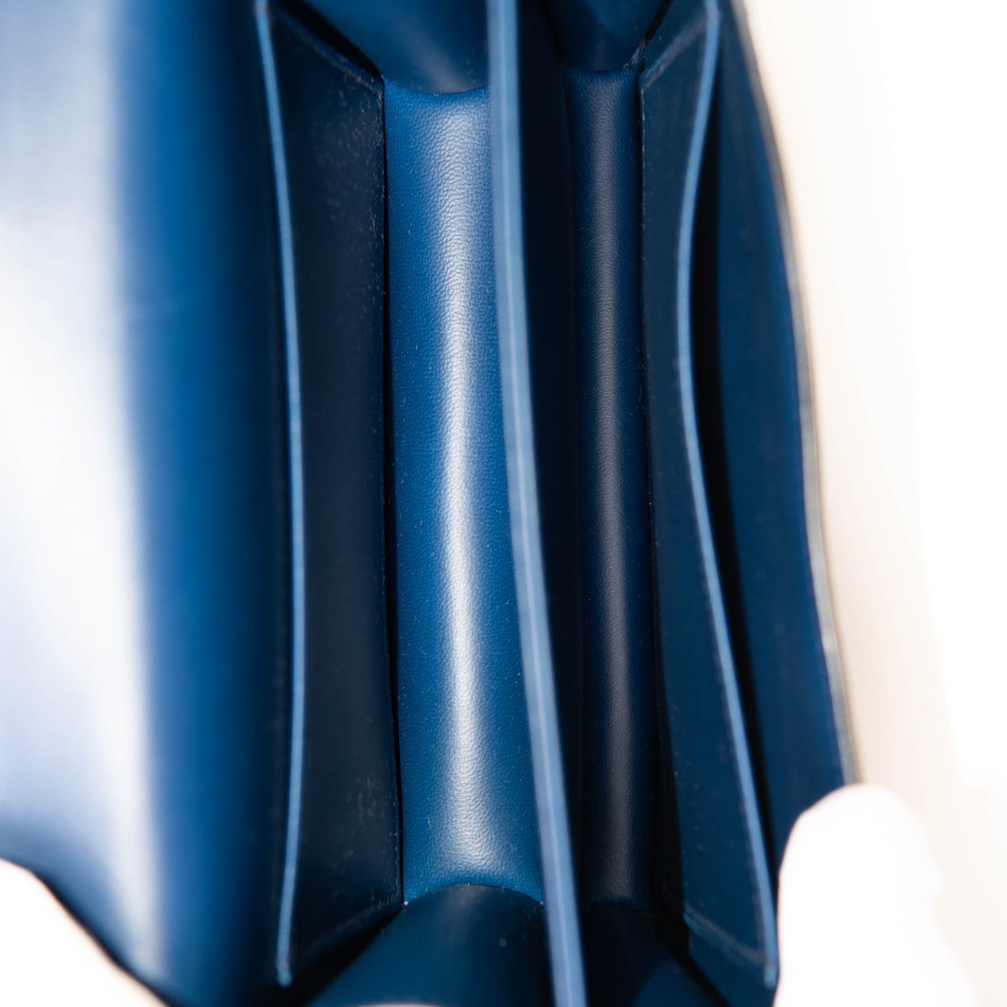 Hermes Bleu de Malte Lizard Constance 18 Palladium Hardware