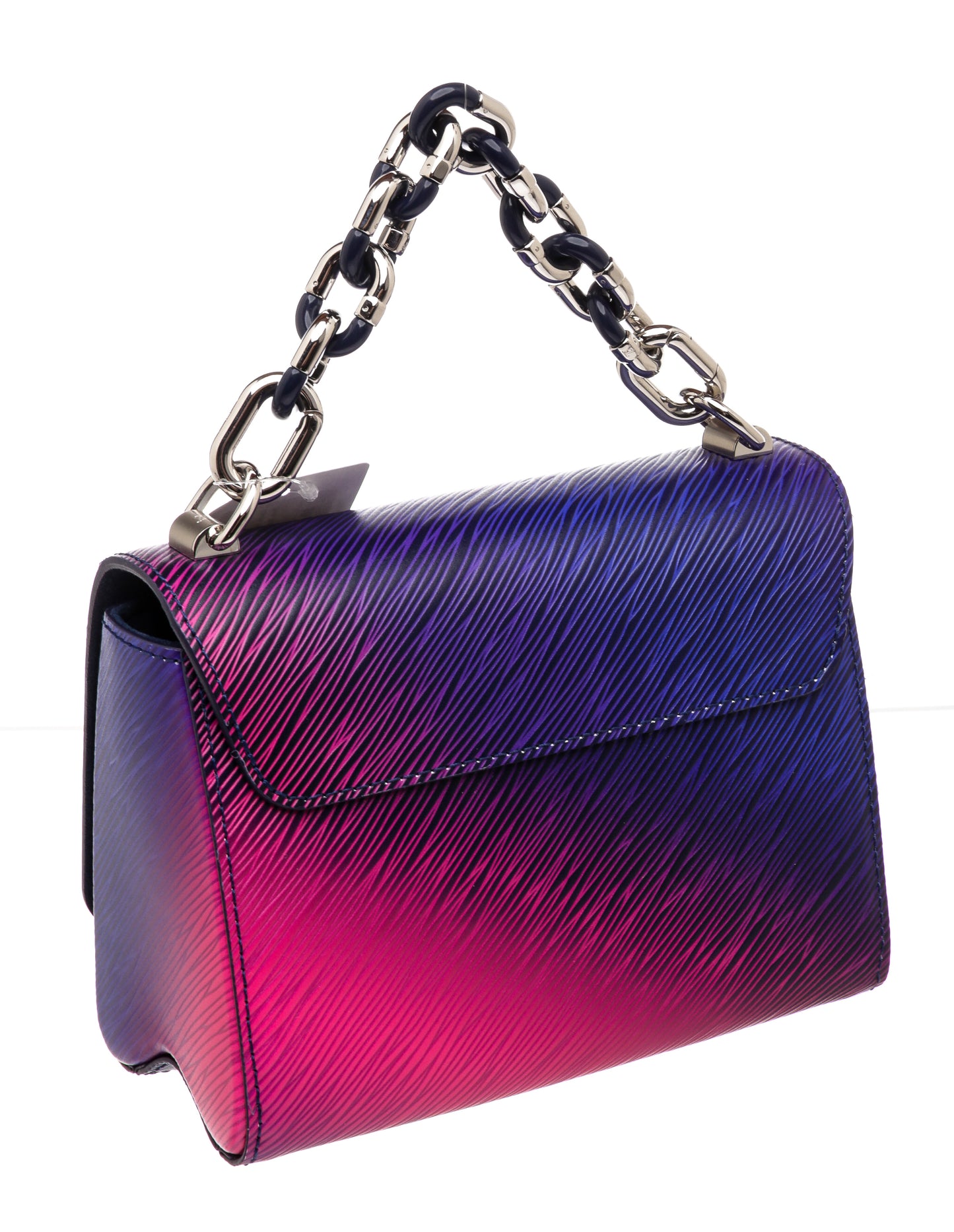 Louis Vuitton Pink Purple & Blue Gradient Epi Leather PM Twist Shoulder Bag