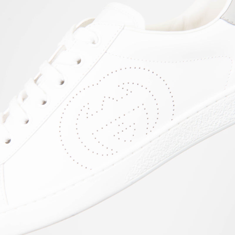 Gucci White Leather Men's Sneakers Size 8