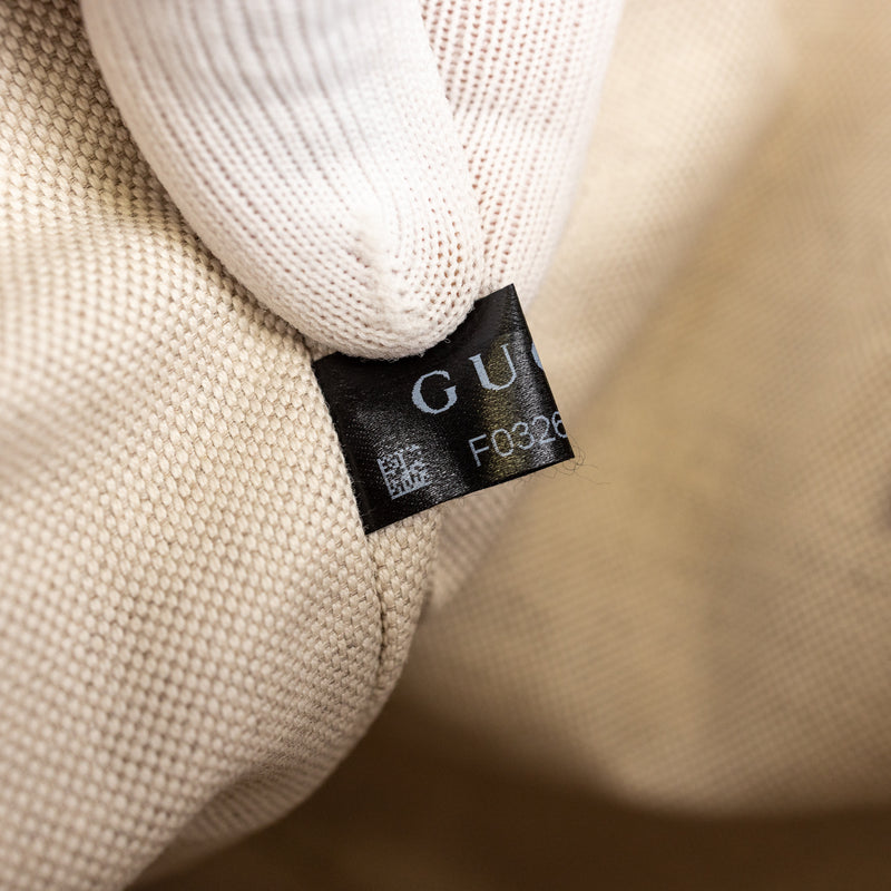 Gucci Disney x GG Tan Brown Mickey Mouse Bucket Bag