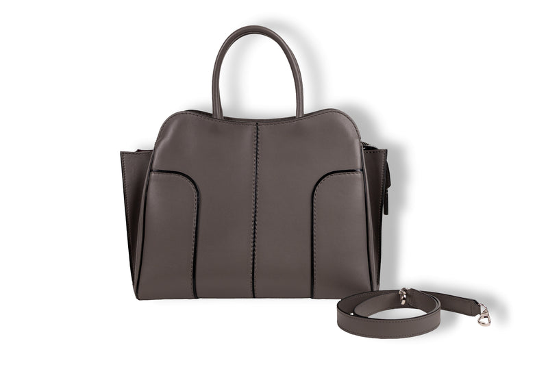 Tod’s Sella Gray Top Handle Bag