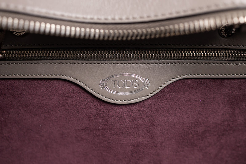 Tod’s Sella Gray Top Handle Bag