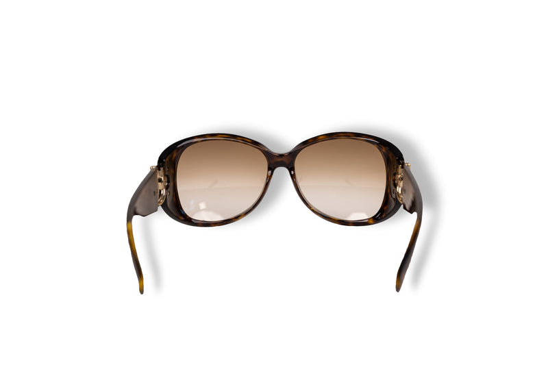 Gucci 2492 Brown Tortoise Oversized Sunglasses