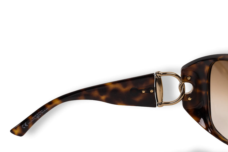 Gucci 2492 Brown Tortoise Oversized Sunglasses