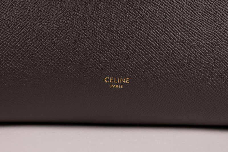 Celine Dark Gray Micro Belt Bag GHW