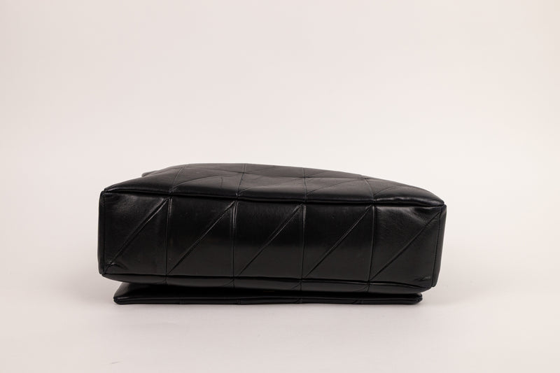 Saint Laurent Black Leather Jaime Bag Gold Hardware