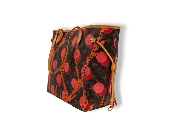 Louis Vuitton Brown Neverfull MM Ramage Limited Edition Monogram Tote
