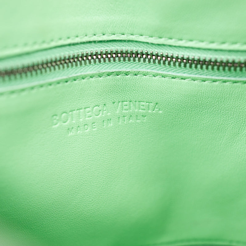 Bottega Veneta Green Solid Cassette Crossbody Bag