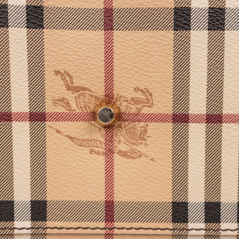 Burberry Bronze Nova Check Tote Bag