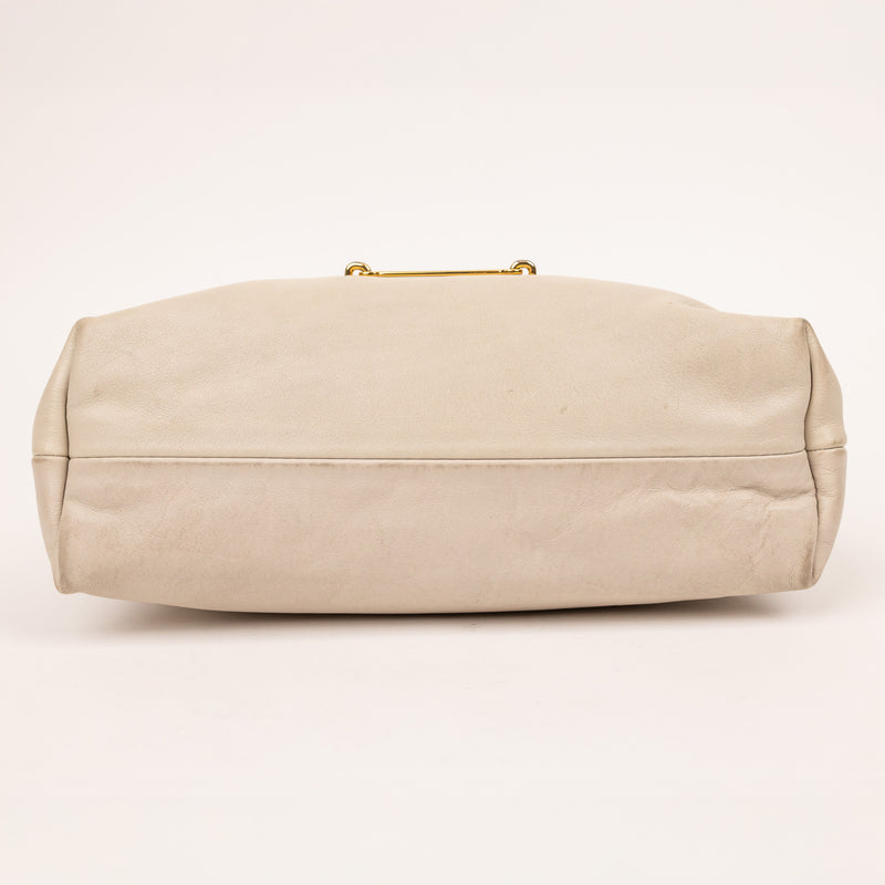 Burberry Derby House Check Tan Beige Little Crush Bag