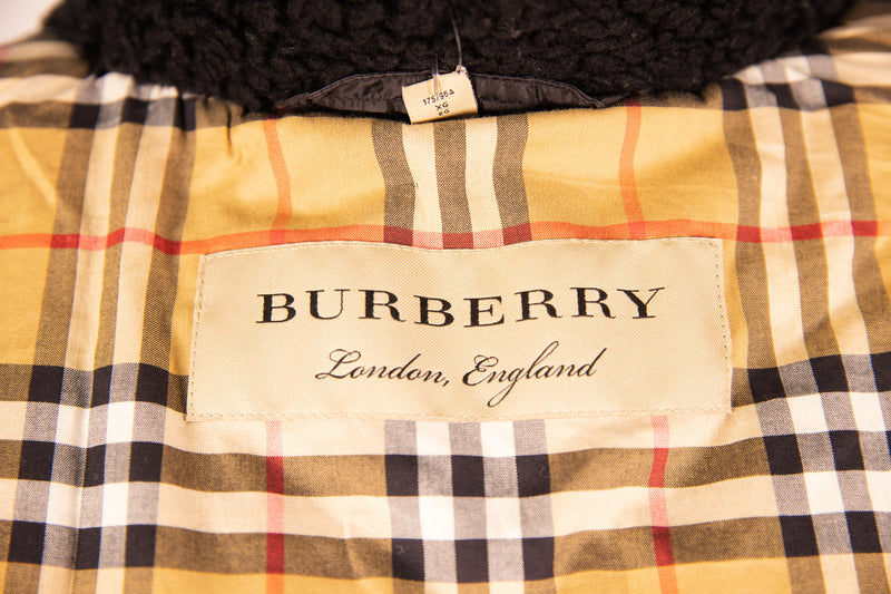 Burberry Black Quilted Puffer Vest Size XL