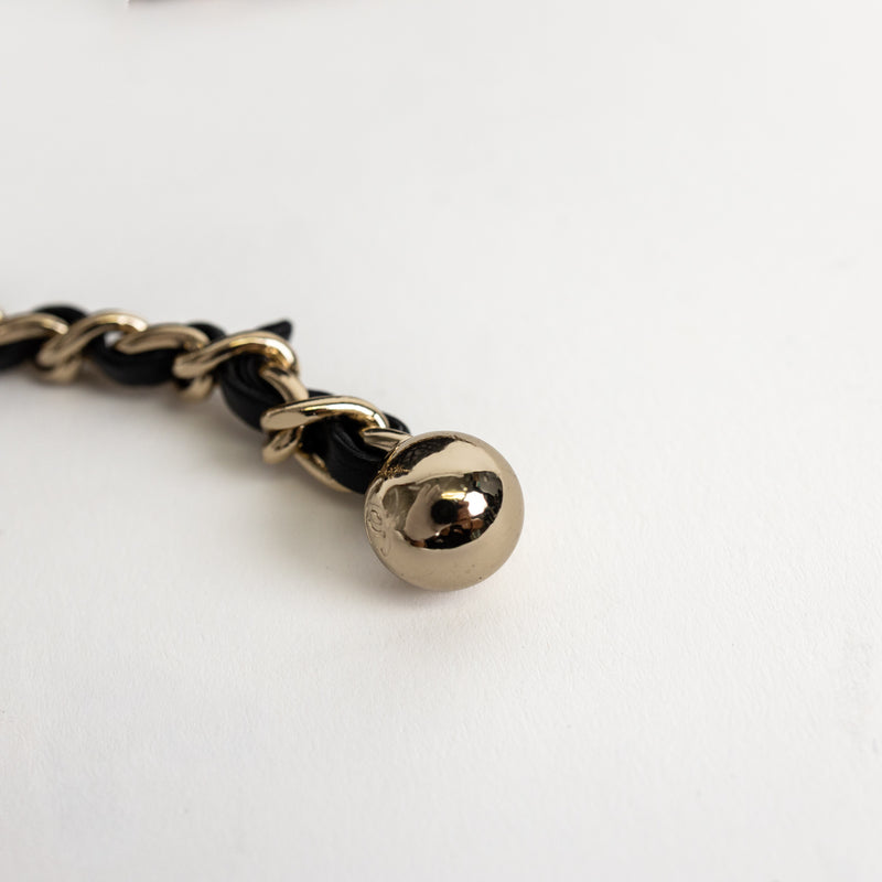 Chanel Black Lambskin Leather FIFA Coco Crush Bag GHW LTD