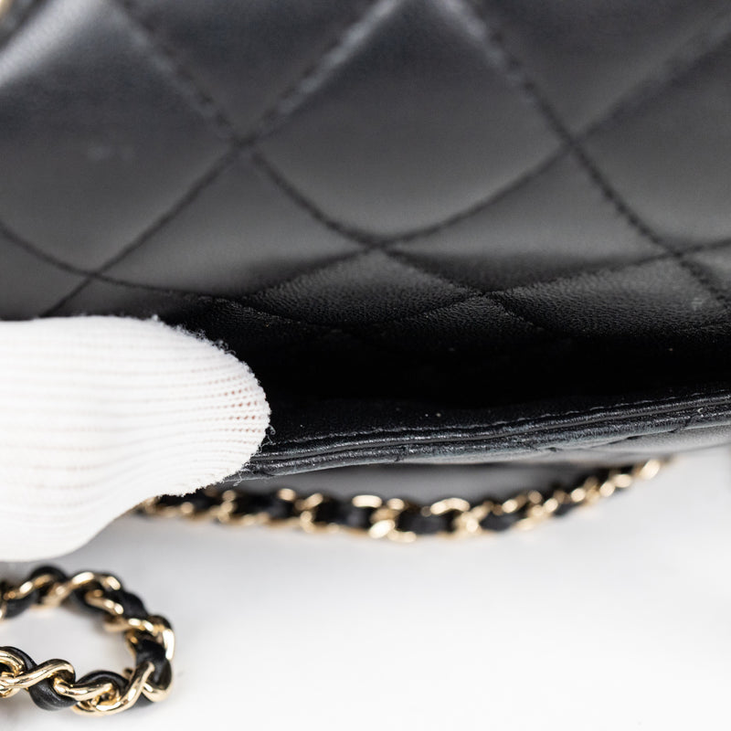 Chanel Black Lambskin Leather FIFA Coco Crush Bag GHW LTD