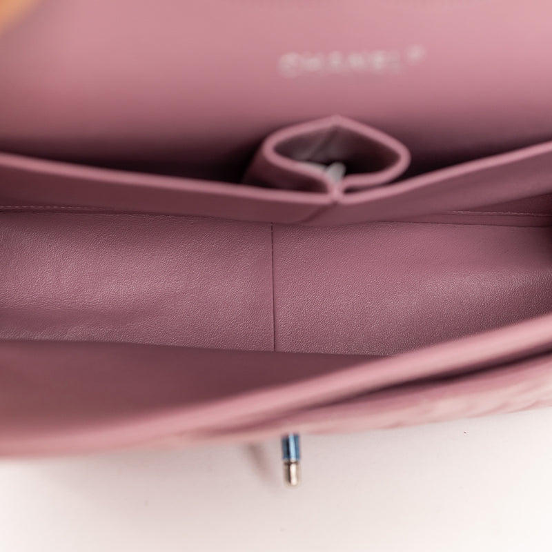 Chanel Jumbo Caviar Purple Double Flap Bag