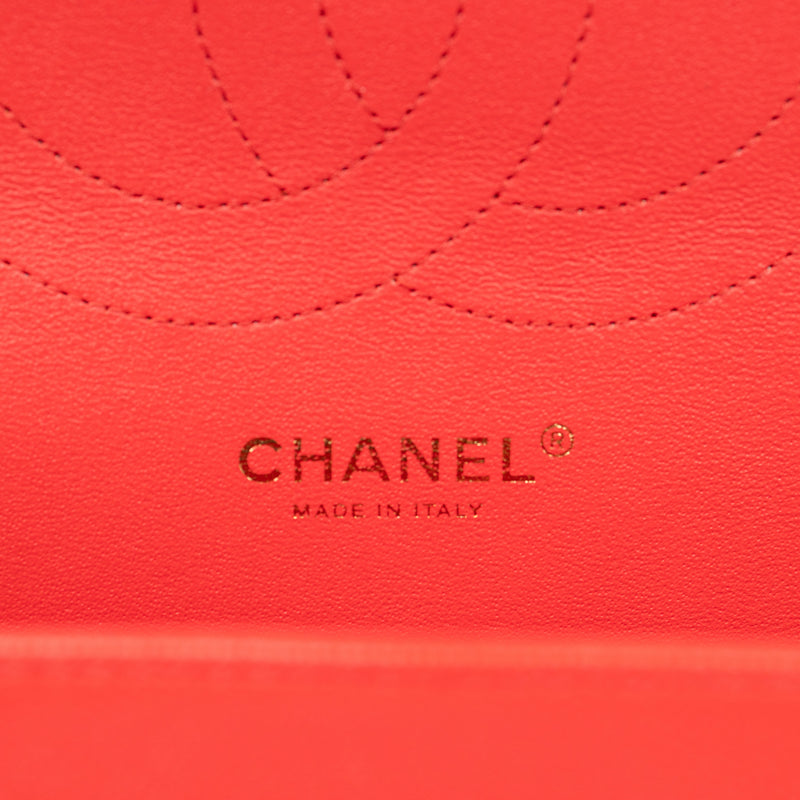 Chanel Jumbo Caviar Red Double Flap Bag