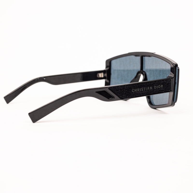 Christian Dior Black Monogram Shield Sunglasses