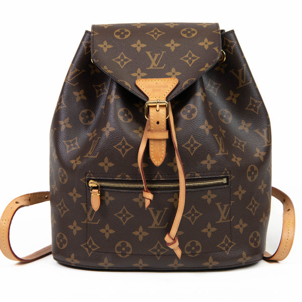 Louis Vuitton Brown Monogram Canvas Montsouris PM Backpack