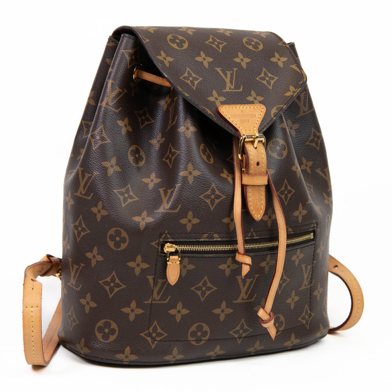 Louis Vuitton Brown Monogram Canvas Montsouris PM Backpack