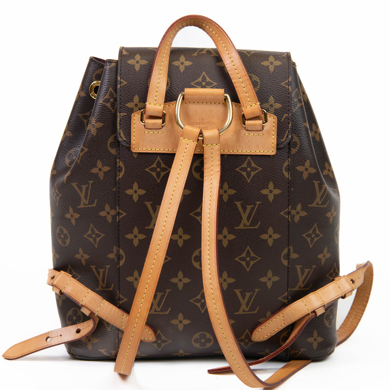 Louis Vuitton Brown Monogram Canvas Montsouris PM Backpack