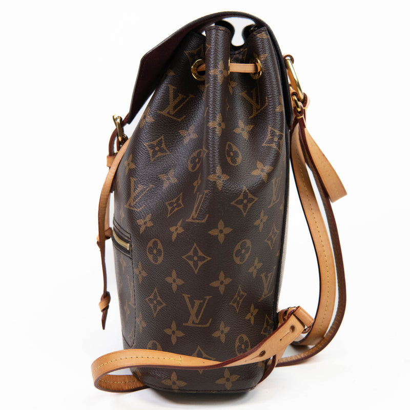 Louis Vuitton Brown Monogram Canvas Montsouris PM Backpack