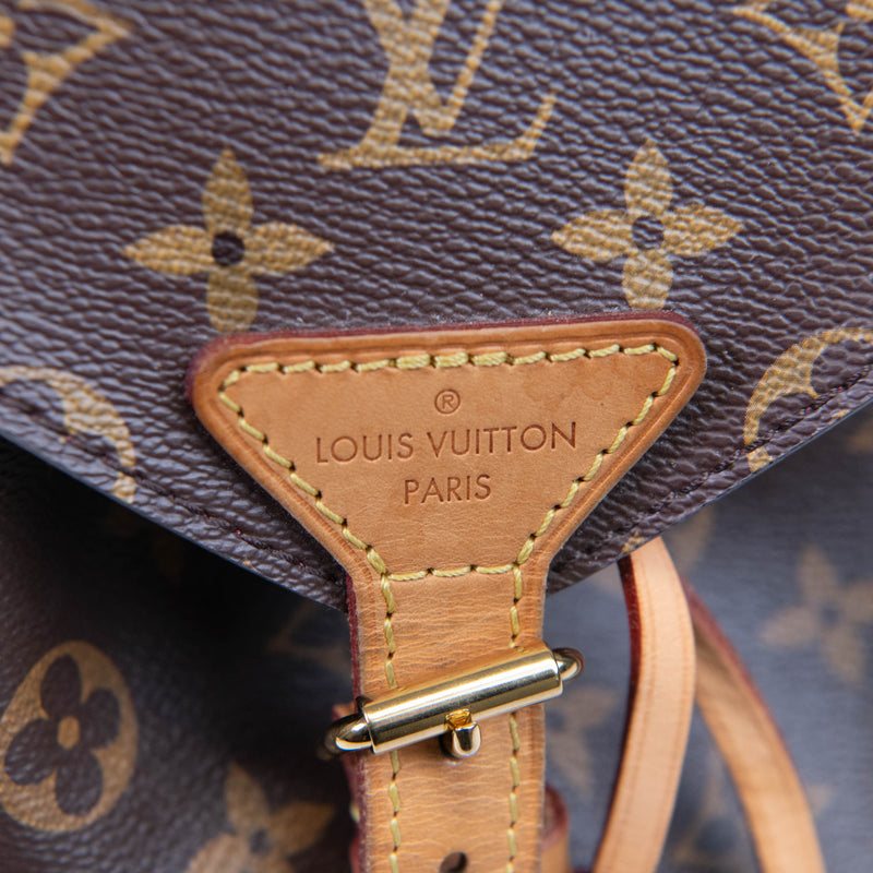 Louis Vuitton Brown Monogram Canvas Montsouris PM Backpack