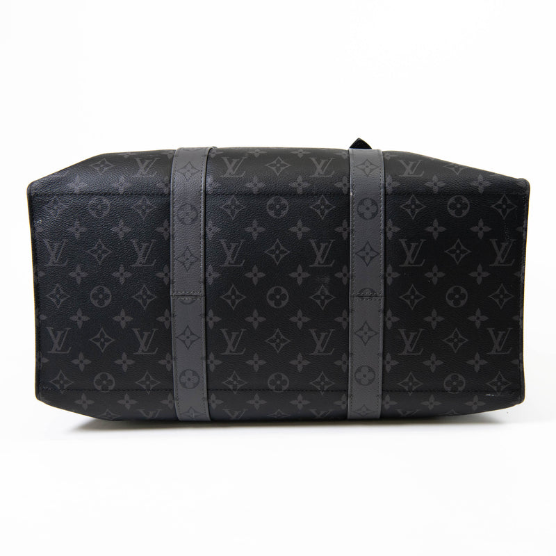 Louis Vuitton Black Monogram Eclipse Canvas Cabas Zippe GM Tote