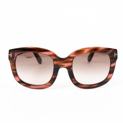 Tom Ford Christophe Sunglasses TF279 Pink Brown Gradient