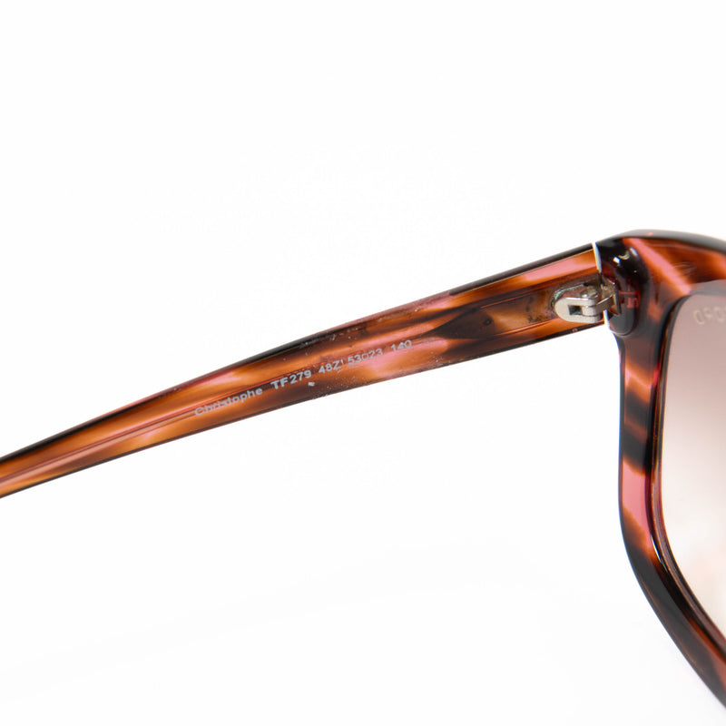 Tom Ford Christophe Sunglasses TF279 Pink Brown Gradient