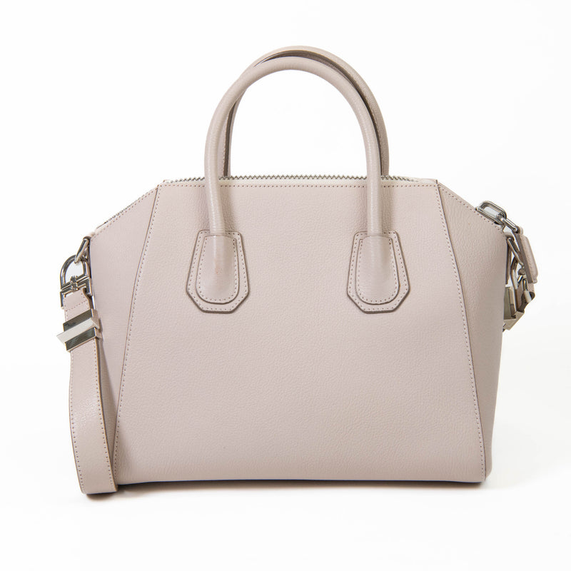 Givenchy Blush Pink Sugar Goatskin Small Antigona Crossbody