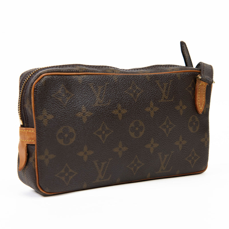 Louis Vuitton Brown Monogram Canvas Pochette Marly Shoulder Bag