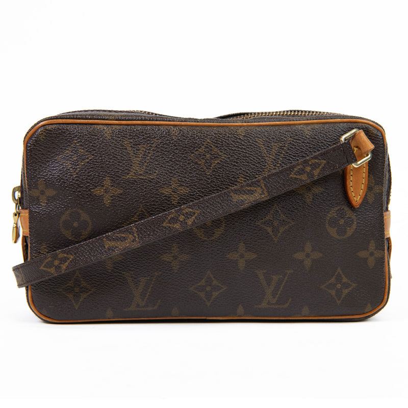 Louis Vuitton Brown Monogram Canvas Pochette Marly Shoulder Bag