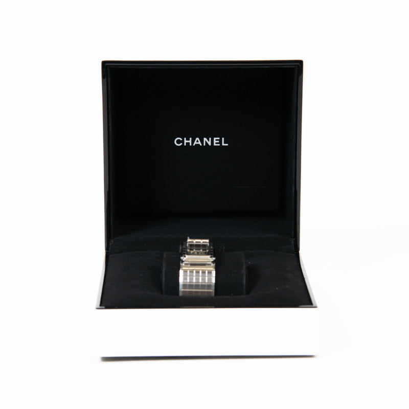 Chanel  Stainless Steel and Diamond 21mm Code Coco Quartz Watch