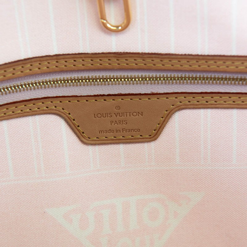 Louis Vuitton Light Pink Monogram Canvas Giant By The Pool Neverfull MM