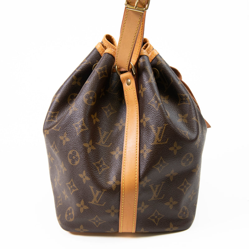 Louis Vuitton Brown Monogram Canvas Petit Noe Monogram Shoulder Bag