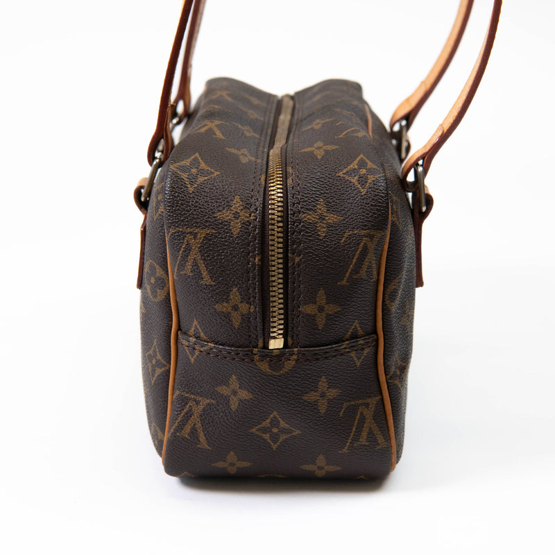 Louis Vuitton  Brown Canvas Monogram Cite MM