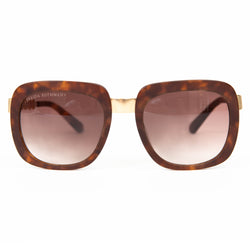 Freida Rothman Serena Sunglasses Tortoiseshell and Gold