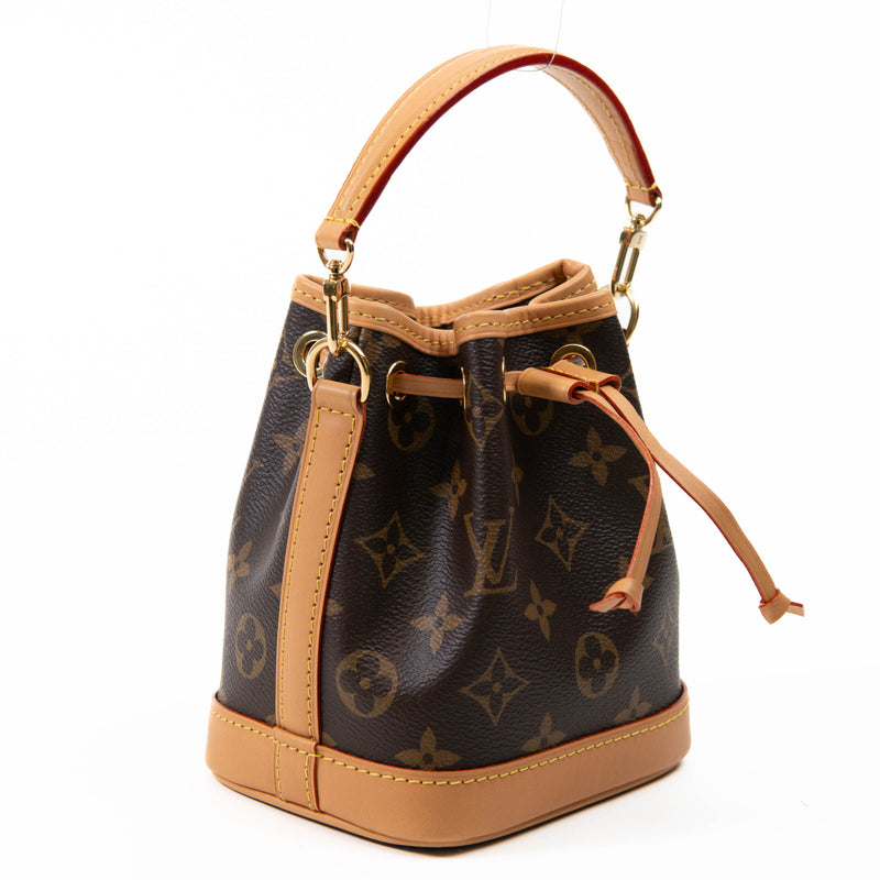 Louis Vuitton  Brown  Monogram Canvas Nano Noe