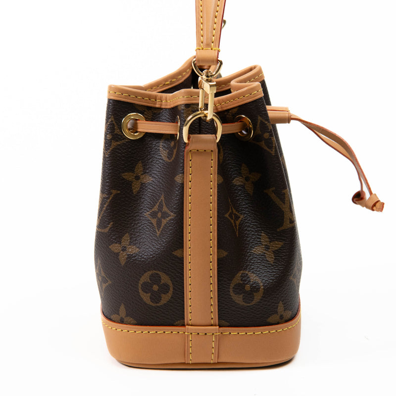 Louis Vuitton  Brown  Monogram Canvas Nano Noe