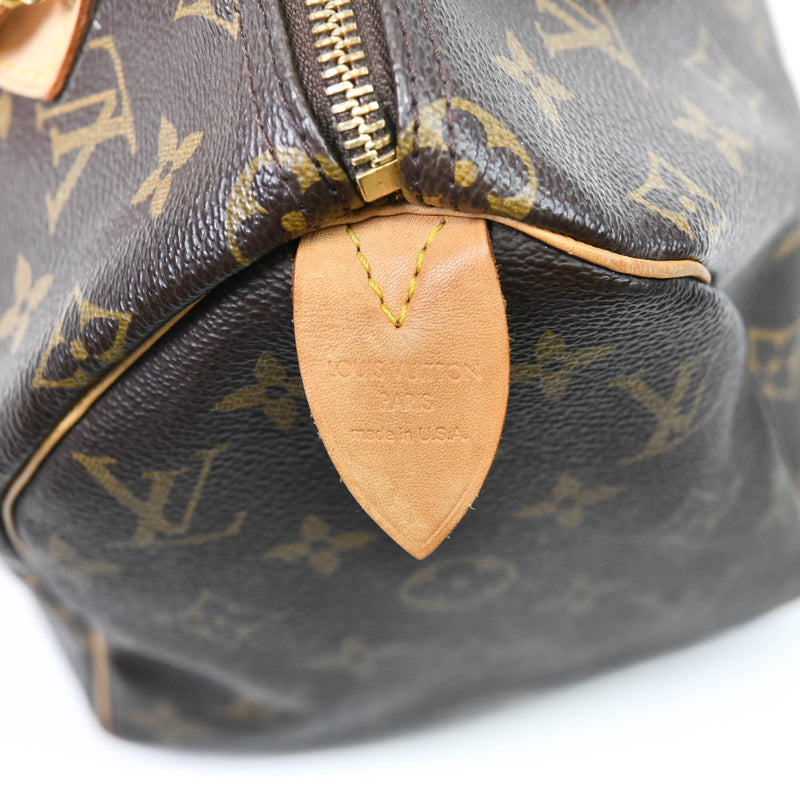 Louis Vuitton Brown Monogram Canvas Speedy 25 Tote