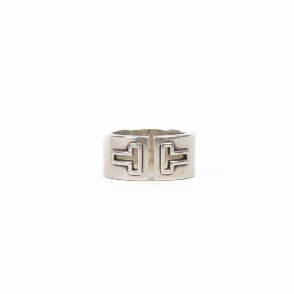 Tiffany Sterling Silver T Cutout Ring