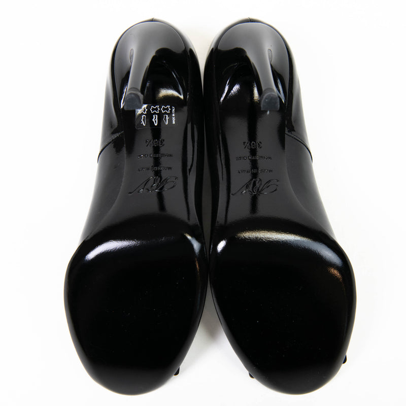 Roger Vivier Black Patent Leather Belle De Nuit Pumps 38.5