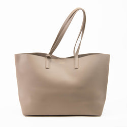 Saint Laurent Beige Leather East West Shopper Tote