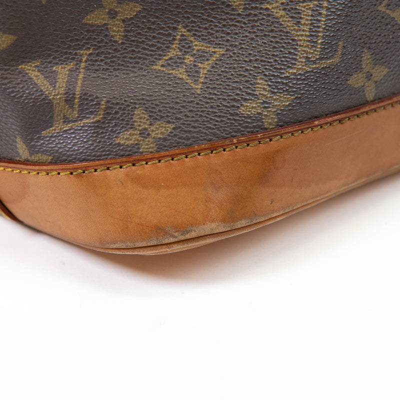 Louis Vuitton Brown Monogram Canvas Alma MM Tote