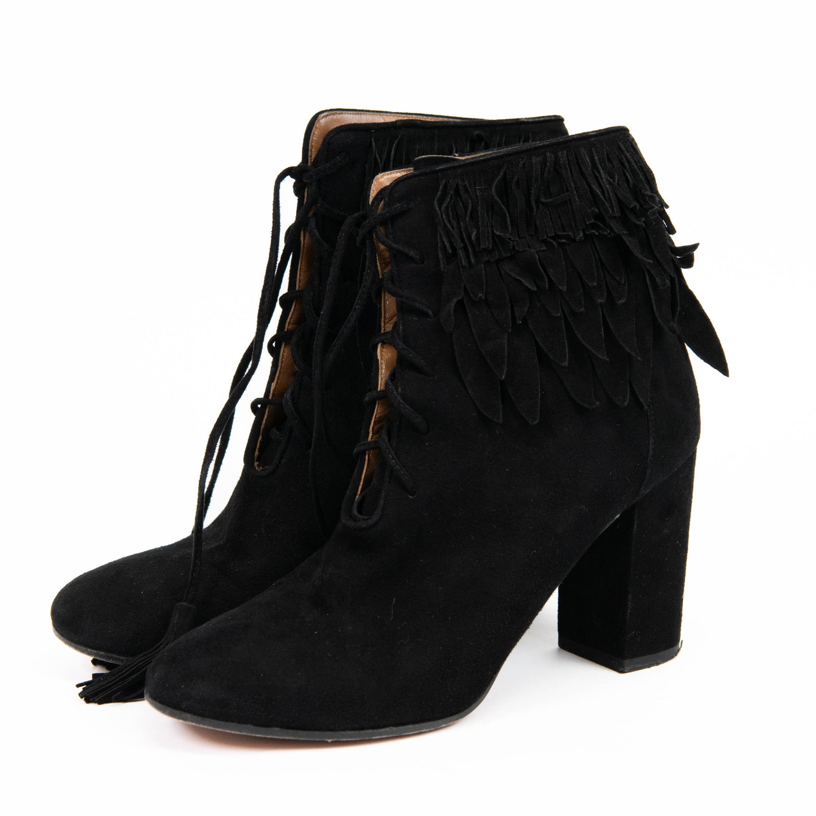 Aquazzura fringe boots online