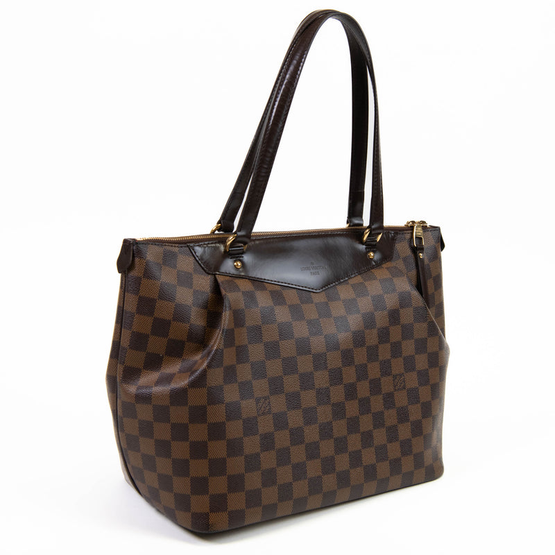 Louis Vuitton Brown Canvas Damier Ebene Westminster GM