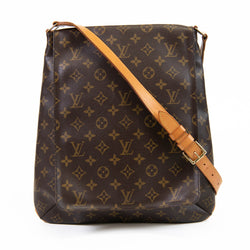 Louis Vuitton Brown Monogram Canvas Musette Salsa GM